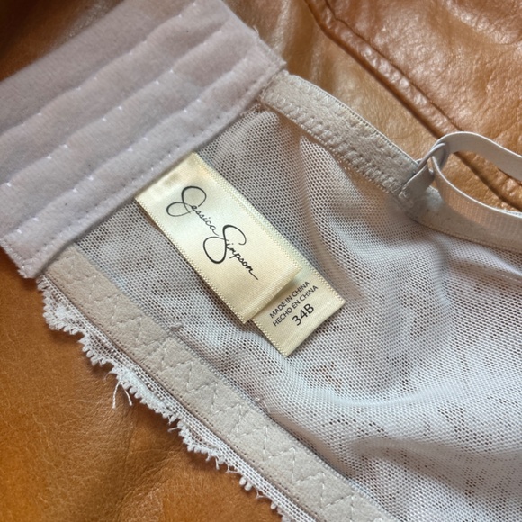 Light blue push-up bra with lace detailing - Picture 3 of 4